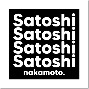 Satoshi Posters and Art